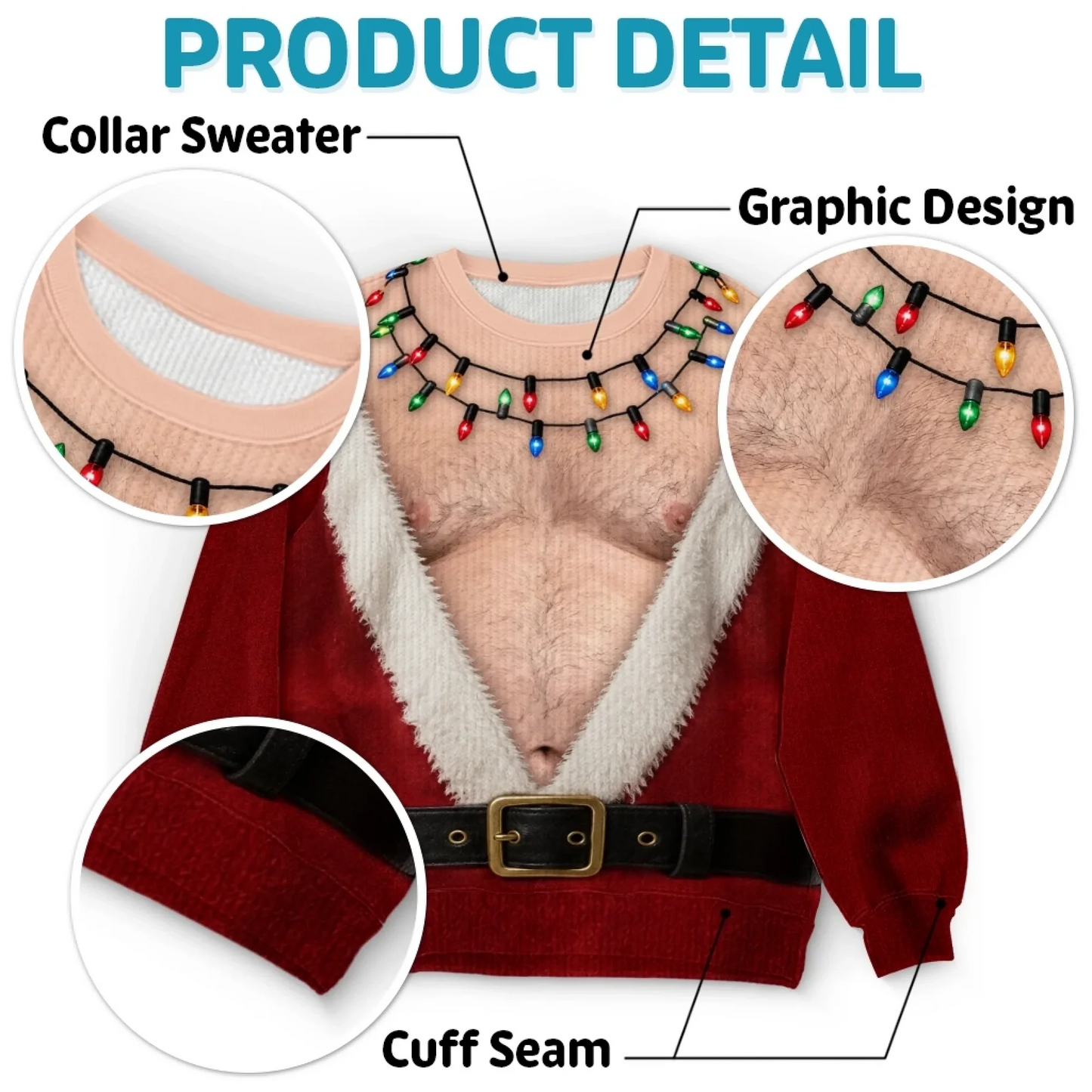 Bare-Chest Sweater